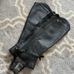 Ariat Concord leather half chaps M